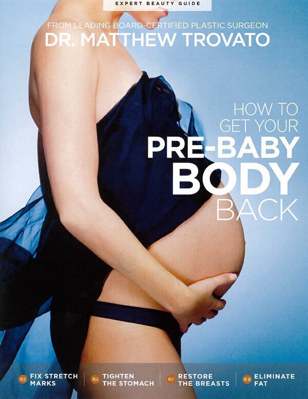 The cover of "Mommy Makover" brochure by Matthew J. Trovato, M.D.
