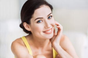 Dallas Botox patient model smiling
