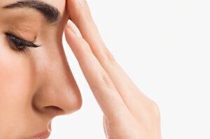 dallas rhinoplasty model looking down